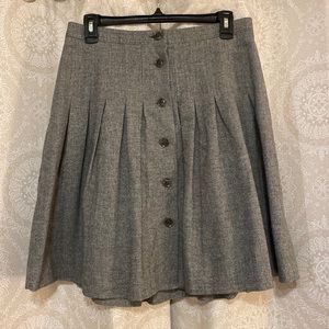 Pleated Grey Skirt